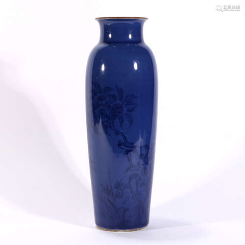 Blue Glaze Porcelain 