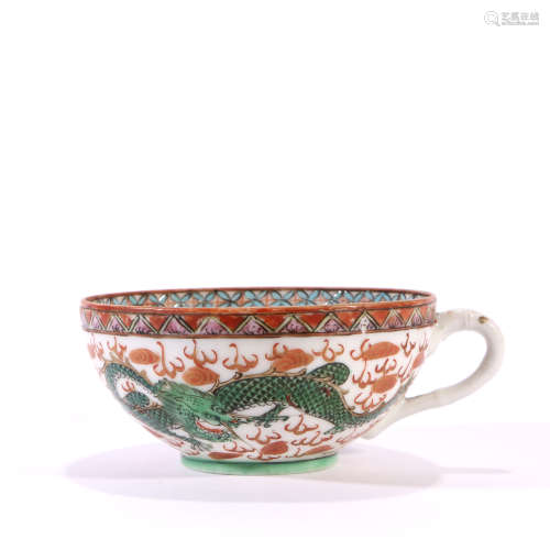 Fanhong Porcelain Green Glaze Porcelain 