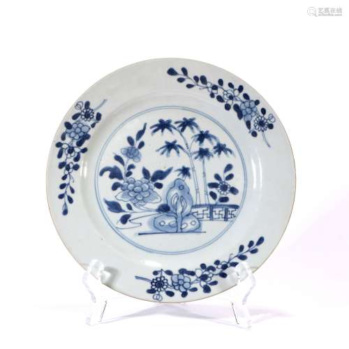 Blue And White Porcelain Dish