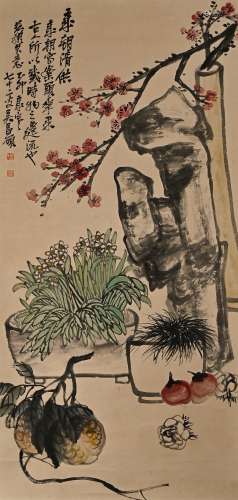 Painting - 
Wu Changshuo