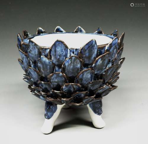 Chinese Blue and White Porcelain Burner