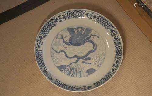 Chinese Blue and White Porcelain Charger