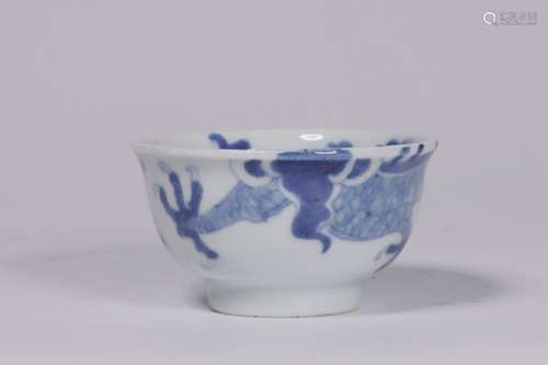 Chinese Blue and White Porcelain Bowl