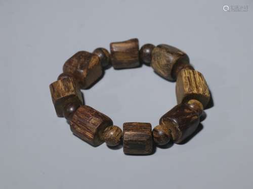 Chinese Chengxiang Wood Bracelet