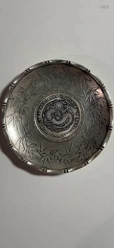 Chinese Coin Plate