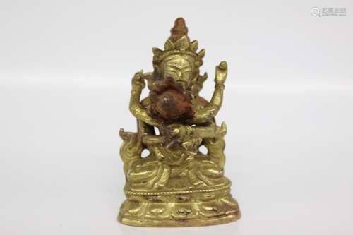 Chinese Gilt Bronze Buddha