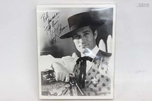 American Movie Star Photo ,Signed