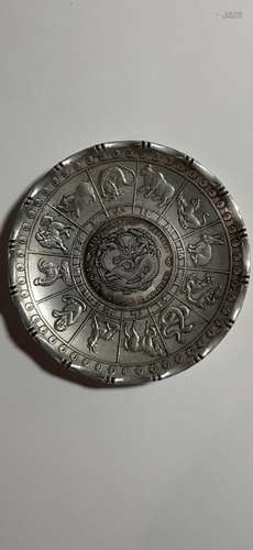 Chinese Coin Plate