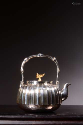 Japanese Silver Teapot