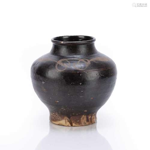 Black nian cizhou-type jar