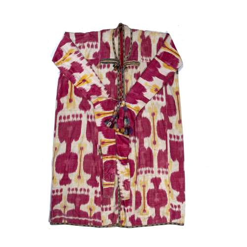 Ikat decorated robe/Chapan