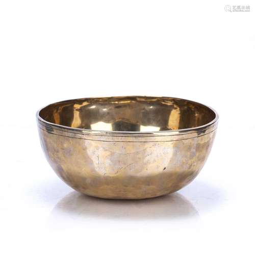 High Wall type singing bowl