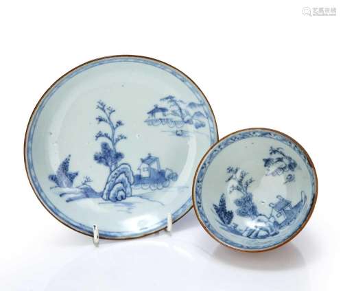 Nanking Cargo tea bowl and saucer