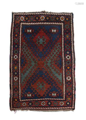 Kazak polychrome rug