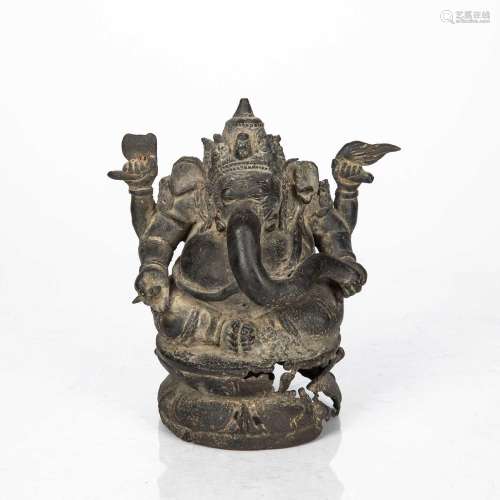 Bronze model of Ganesh