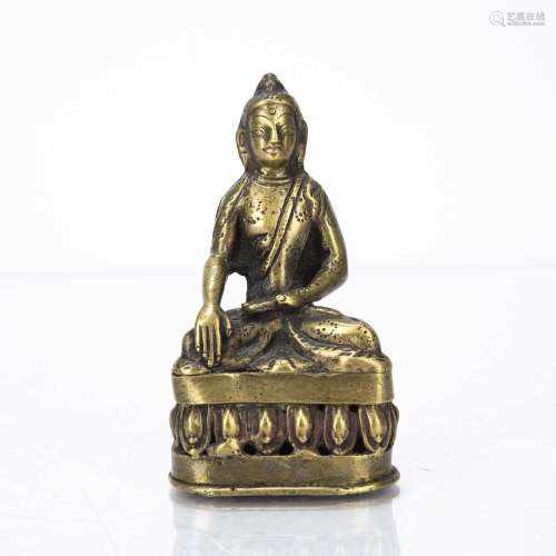 Bronze figure of  Buddha