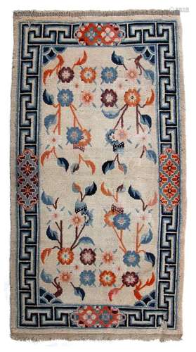 Ivory ground rug