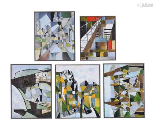 λ GIL PLEYDELL-PEARCE (BRITISH 1917-2015), A GROUP OF FIVE W...