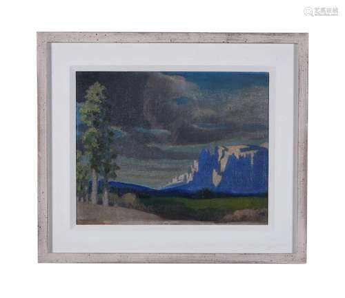 λ MARJORIE SHERLOCK (BRITISH 1897-1973), PICTURESQUE LANDSCA...