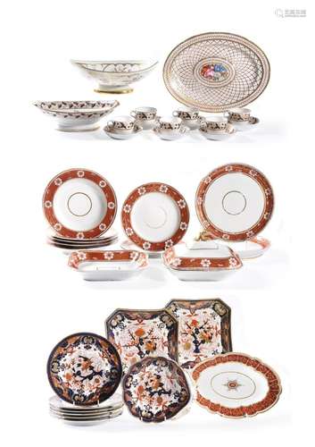 AN ASSORTMENT OF MOSTLY COALPORT PORCELAIN