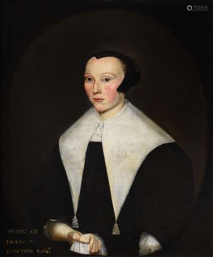 ANGLO DUTCH SCHOOL (17TH CENTURY), PORTRAIT OF DOROTHY ALDBO...