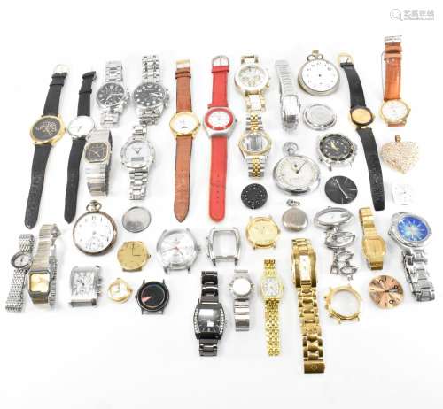 LARGE COLLECTION OF VINTAGE GENTLEMANS WATCHES