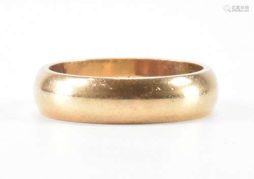 HALLMARKED 9CT GOLD BAND RING