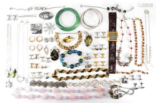 LARGE COLLECTION OF COSTUME JEWELLERY