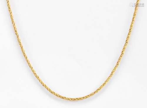 DIAMOND & GOLD PLATED CHAIN NECKLACE