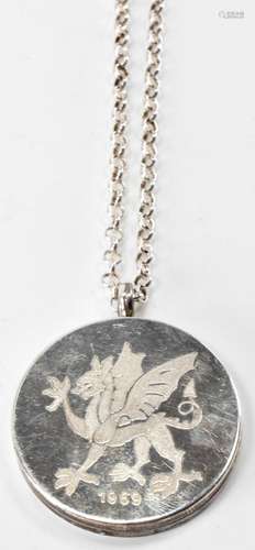 HALLMARKED SILVER LOCKET PENDANT NECKLACE