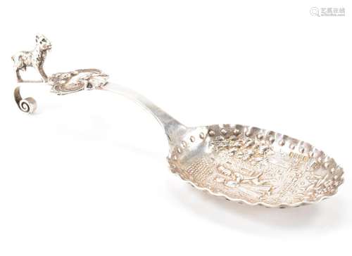 ANTIQUE CONTINENTAL SILVER SOUVENIR SPOON