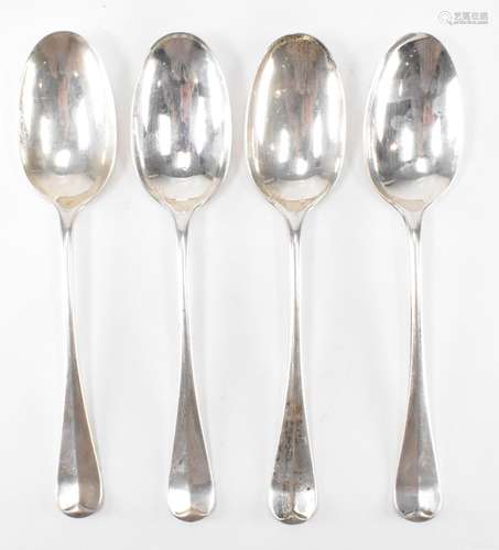 EDWARDIAN SILVER HALLMARKED SPOONS