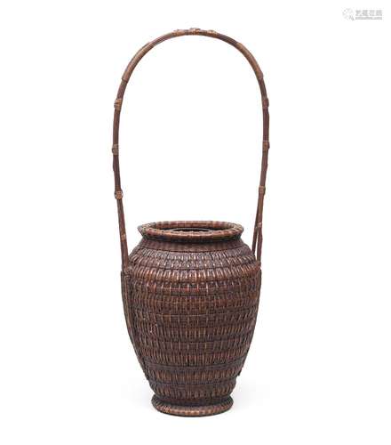 TANABE CHIKUUNSAI I (1877-1937) A Handled Basket in Chinese ...