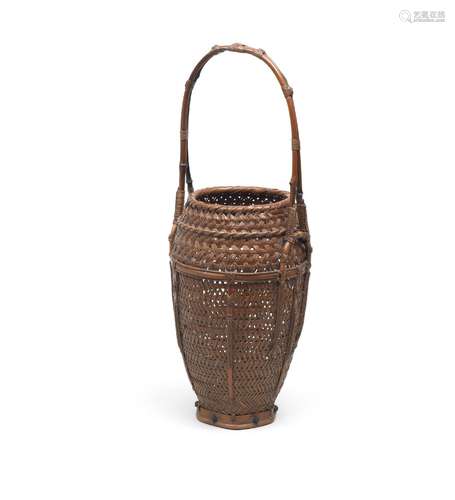 TANABE CHIKUUNSAI I (1877-1937) A Handled Basket in Chinese ...