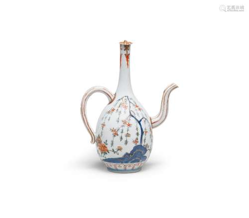 A PORCELAIN EWER Imari ware, Edo period (1615-1868), circa 1...