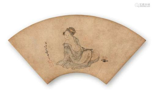 ATTRIBUTED TO KATSUSHIKA HOKUSAI (1760-1849)  Edo period (16...