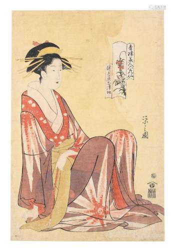 CHOBUNSAI EISHI (1756-1826) Edo period (1615-1868), circa 17...