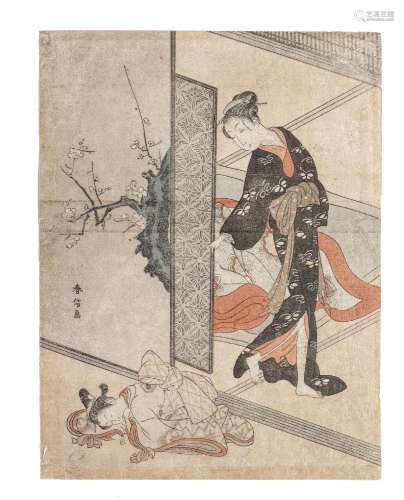 SUZUKI HARUNOBU (1725-1770) Edo period (1615-1868), late 176...