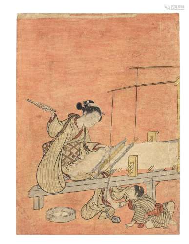 SUZUKI HARUNOBU (1725-1770) Edo period (1615-1868), late 176...