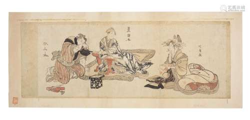 KATSUKAWA SHUNTEI (1770-1824), UTAGAWA TOYOKUNI (1769-1825),...