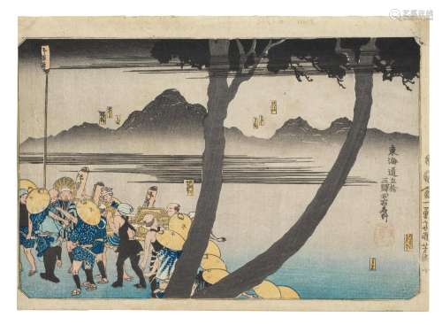 UTAGAWA KUNIYOSHI (1797-1861)  Edo period (1615-1868), circa...