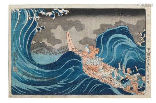 UTAGAWA KUNIYOSHI (1797-1861)  Edo period (1615-1868), circa...