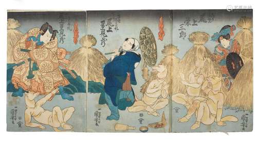 UTAGAWA KUNIYOSHI (1797-1861)  Edo period (1615-1868), circa...