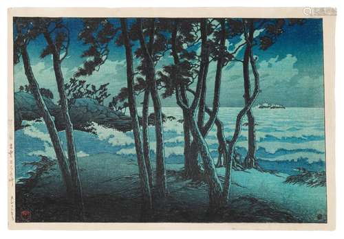 KAWASE HASUI (1883-1957) Taisho era (1912-1926), dated 1924