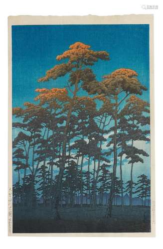 KAWASE HASUI (1883-1957) Showa era (1926-1989), dated 1930