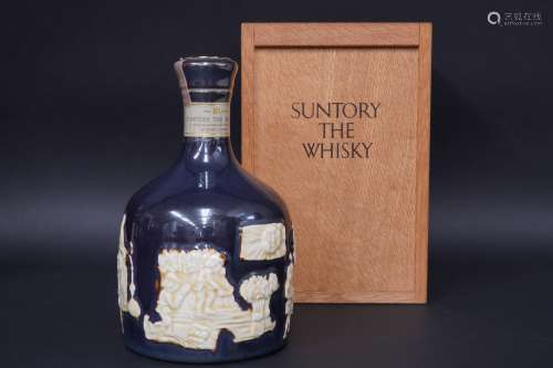 90年 三得利威士忌 瓷瓶