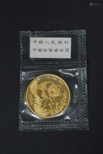 100元熊猫金币1994年 完全未使用 原包装未开封 1oz 31.10g