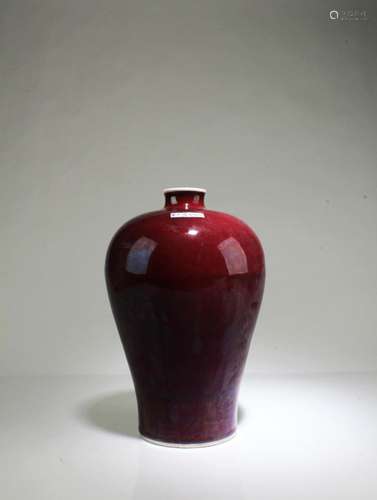 A Porcelain Meiping Vase