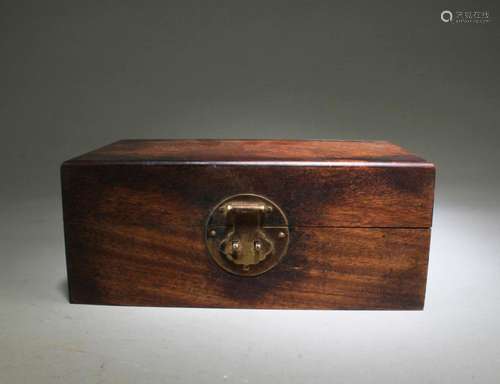 A Rectangular Shaped Wooden Box