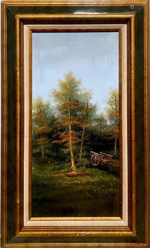 A Framed Oil painting